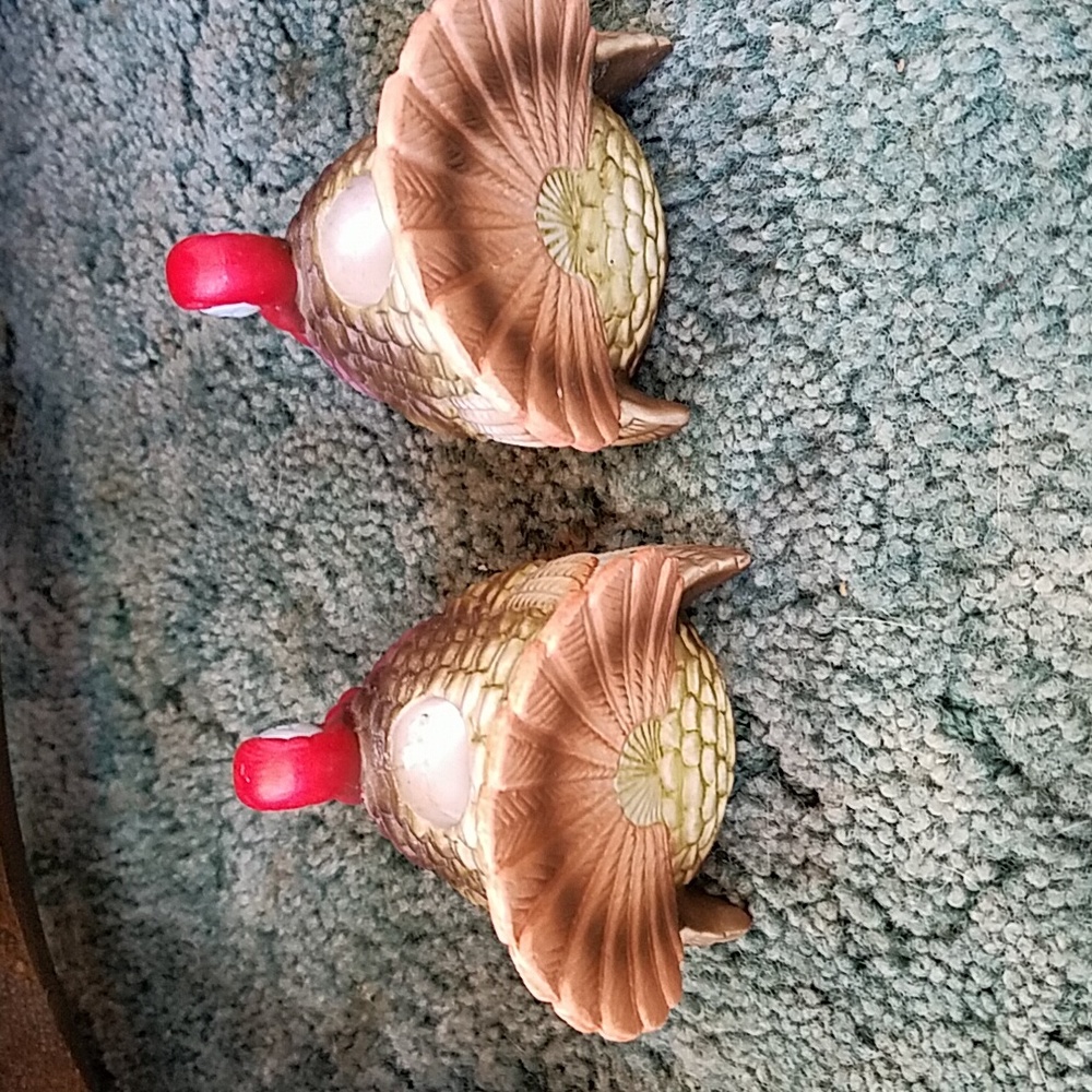 Ceramic Turkey Candle holders - Picture 3 of 8